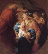 Holy Family with St. John the Baptist Pompeo Batoni